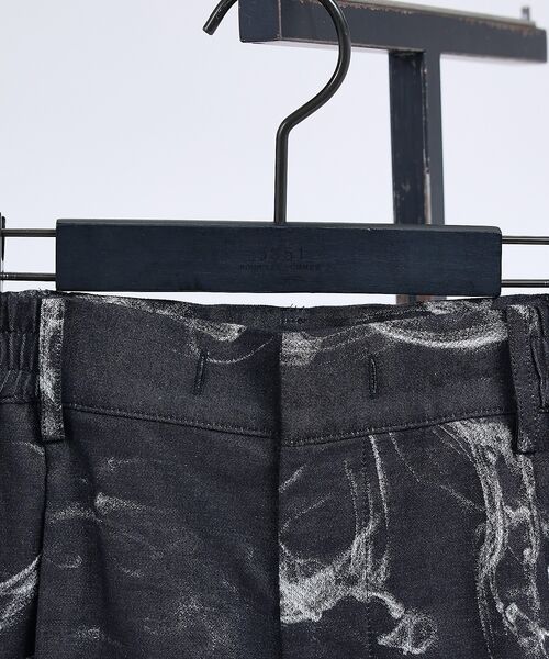 5351POUR LES HOMMES / 5351プール・オム ショート・ハーフ・半端丈パンツ | 【セットアップ対応】スモーク ジャガード ショートパンツ【予約】 | 詳細6