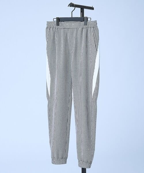 5351POUR LES HOMMES / 5351プール・オム パンツ | 【セットアップ対応】トリコット プリント ジョガー パンツ【予約】（チェック）