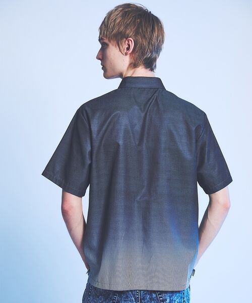 5351POUR LES HOMMES / 5351プール・オム シャツ・ブラウス | グラデーション ストライプシャツ【予約】 | 詳細12