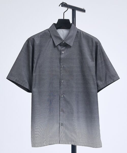 5351POUR LES HOMMES / 5351プール・オム シャツ・ブラウス | グラデーション ストライプシャツ【予約】 | 詳細4