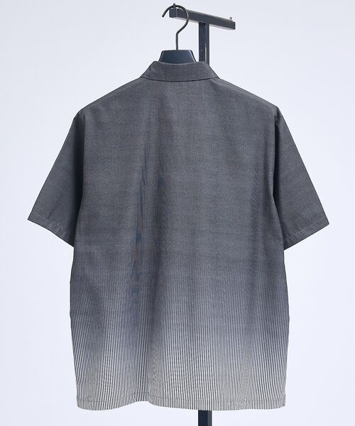 5351POUR LES HOMMES / 5351プール・オム シャツ・ブラウス | グラデーション ストライプシャツ【予約】 | 詳細5