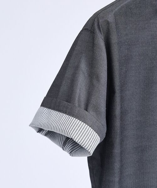 5351POUR LES HOMMES / 5351プール・オム シャツ・ブラウス | グラデーション ストライプシャツ【予約】 | 詳細8