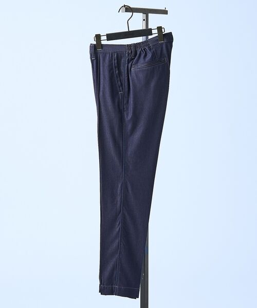 5351POUR LES HOMMES / 5351プール・オム スラックス・ドレスパンツ | 【デニムライク】 ストレッチ テーパードスラックス【予約】 | 詳細5