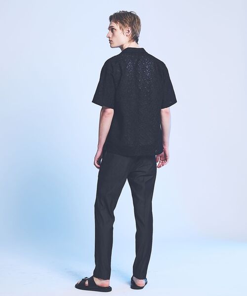 5351POUR LES HOMMES / 5351プール・オム スラックス・ドレスパンツ | 【デニムライク】 ストレッチ テーパードスラックス【予約】 | 詳細17