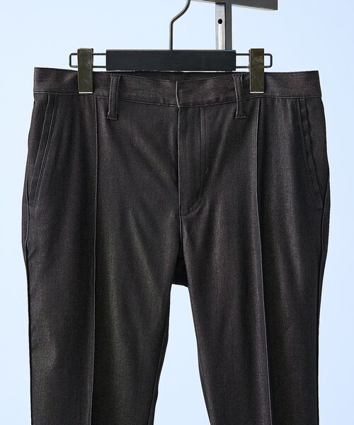 5351POUR LES HOMMES / 5351プール・オム スラックス・ドレスパンツ | 【デニムライク】 ストレッチ テーパードスラックス【予約】 | 詳細5