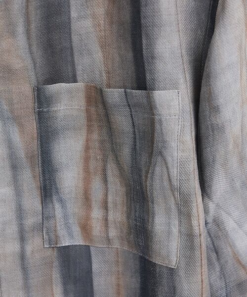 5351POUR LES HOMMES / 5351プール・オム シャツ・ブラウス | スキッパー リネン プリントシャツ【予約】 | 詳細4