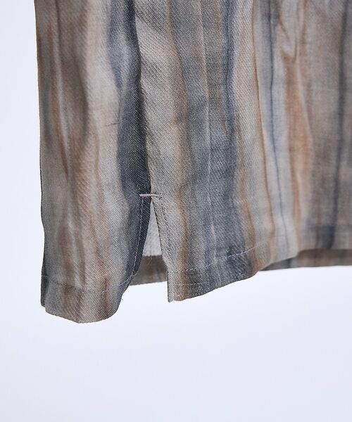 5351POUR LES HOMMES / 5351プール・オム シャツ・ブラウス | スキッパー リネン プリントシャツ【予約】 | 詳細6