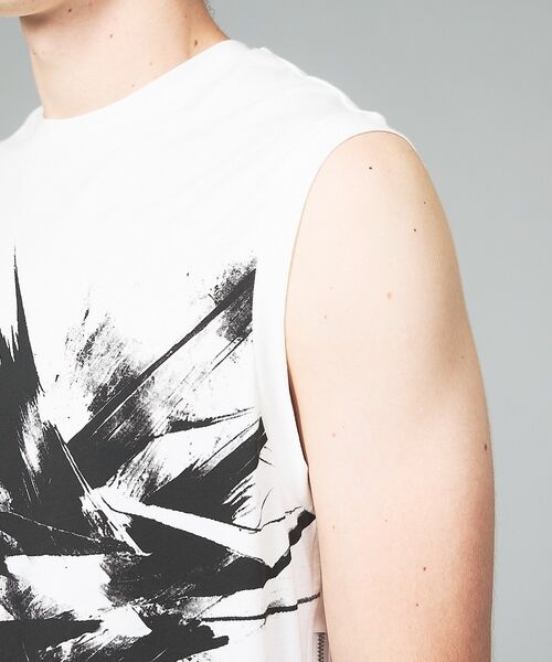 5351POUR LES HOMMES / 5351プール・オム Tシャツ | ジップ ノースリーブTシャツ | 詳細6