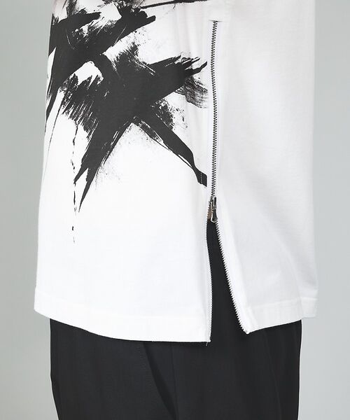 5351POUR LES HOMMES / 5351プール・オム Tシャツ | ジップ ノースリーブTシャツ | 詳細8