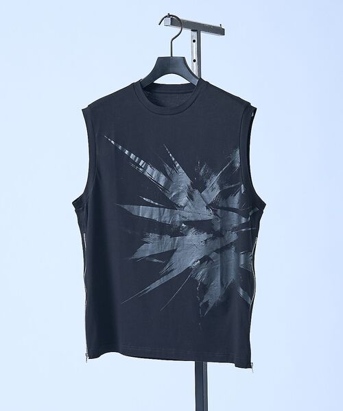 5351POUR LES HOMMES / 5351プール・オム キャミソール・チューブトップ | ジップ ノースリーブTシャツ【予約】 | 詳細3