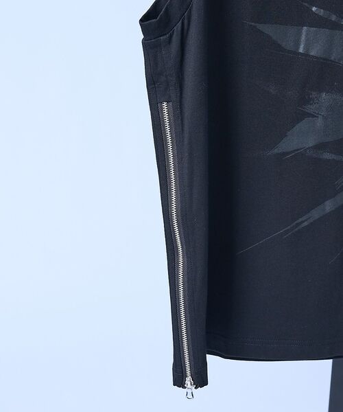 5351POUR LES HOMMES / 5351プール・オム キャミソール・チューブトップ | ジップ ノースリーブTシャツ【予約】 | 詳細6