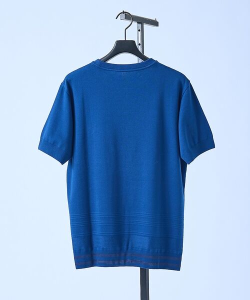 5351POUR LES HOMMES / 5351プール・オム Tシャツ | 【シルケットコットン】セーターマシーン クルーネック ニットTシャツ【予約】 | 詳細3