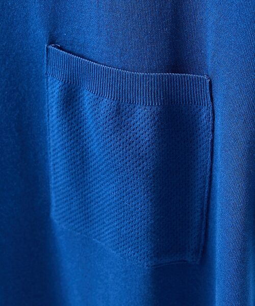 5351POUR LES HOMMES / 5351プール・オム Tシャツ | 【シルケットコットン】セーターマシーン クルーネック ニットTシャツ【予約】 | 詳細5