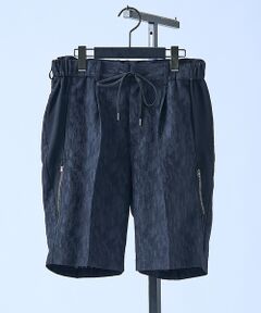 5351POUR LES HOMMES / 5351プール・オム ショート・ハーフ・半端丈パンツ | 【リネンライク】タイガー ジャガード ショートパンツ【予約】