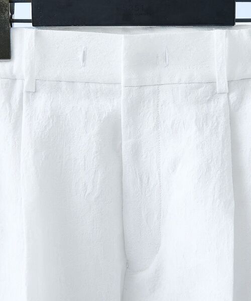 5351POUR LES HOMMES / 5351プール・オム ショート・ハーフ・半端丈パンツ | 【リネンライク】タイガー ジャガード ショートパンツ【予約】 | 詳細5