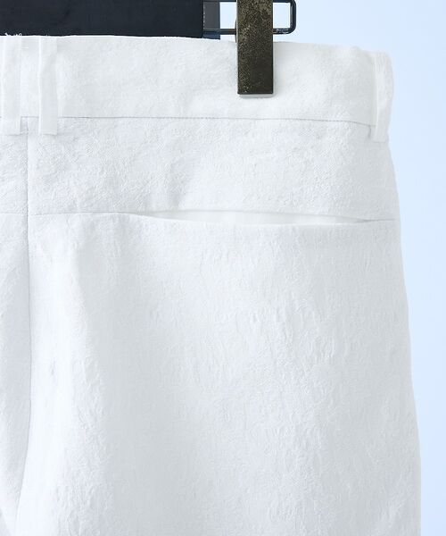 5351POUR LES HOMMES / 5351プール・オム ショート・ハーフ・半端丈パンツ | 【リネンライク】タイガー ジャガード ショートパンツ【予約】 | 詳細8