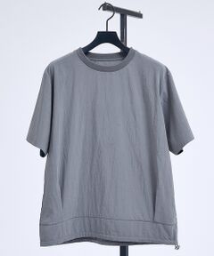 5351POUR LES HOMMES / 5351プール・オム Tシャツ | 【セットアップ対応】セルロース ナイロン 半袖Tシャツ【予約】