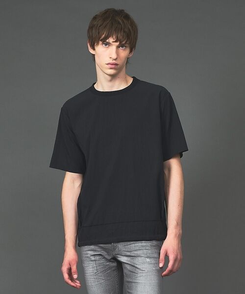 5351POUR LES HOMMES / 5351プール・オム Tシャツ | 【セットアップ対応】セルロース ナイロン 半袖Tシャツ | 詳細10