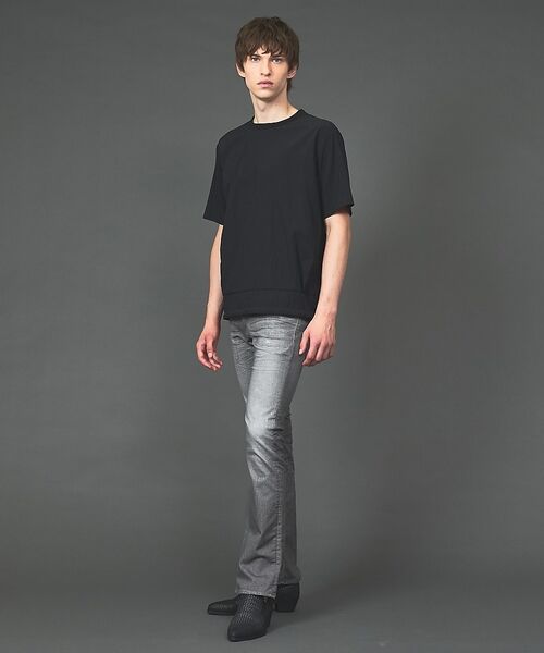 5351POUR LES HOMMES / 5351プール・オム Tシャツ | 【セットアップ対応】セルロース ナイロン 半袖Tシャツ | 詳細12