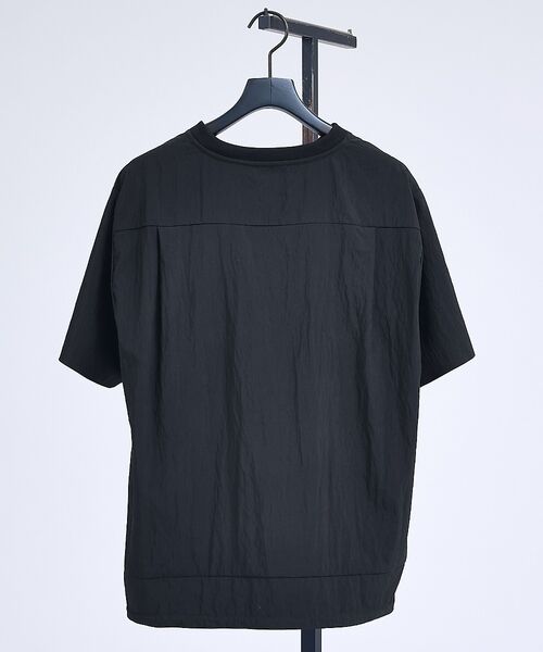 5351POUR LES HOMMES / 5351プール・オム Tシャツ | 【セットアップ対応】セルロース ナイロン 半袖Tシャツ【予約】 | 詳細3