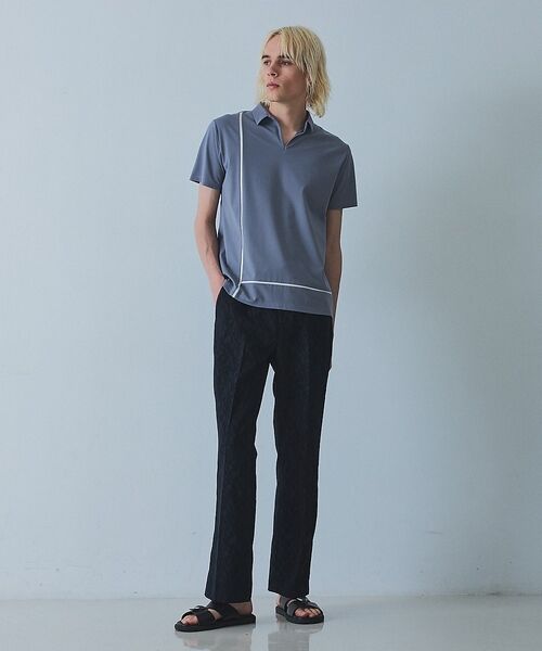 5351POUR LES HOMMES / 5351プール・オム ポロシャツ | 【L-Line】スキッパー ポロシャツ | 詳細8