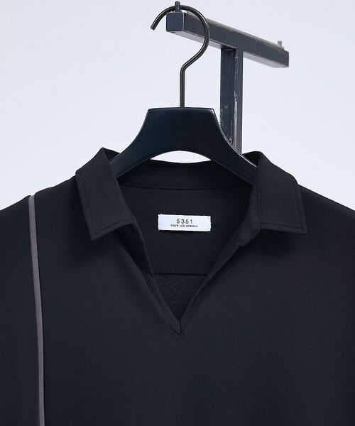 5351POUR LES HOMMES / 5351プール・オム ポロシャツ | 【L-Line】スキッパー ポロシャツ【予約】 | 詳細4