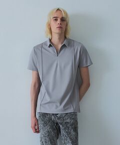 5351POUR LES HOMMES / 5351プール・オム ポロシャツ | スリットジップ ピンタック ポロシャツ【予約】