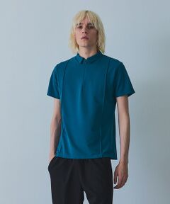 5351POUR LES HOMMES / 5351プール・オム ポロシャツ | スリットジップ ピンタック ポロシャツ【予約】