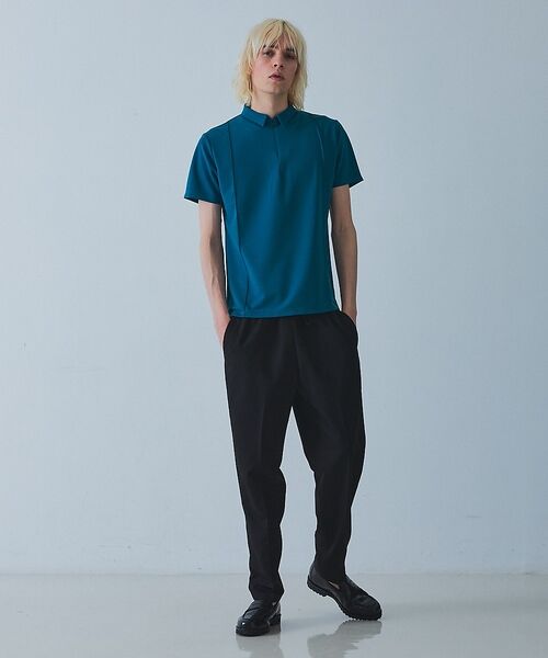5351POUR LES HOMMES / 5351プール・オム ポロシャツ | スリットジップ ピンタック ポロシャツ【予約】 | 詳細8