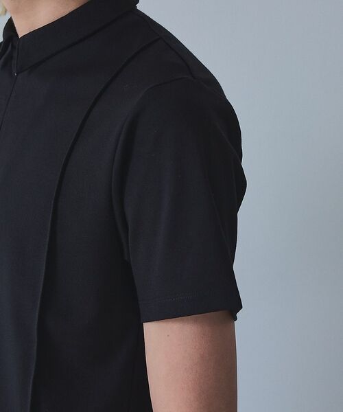 5351POUR LES HOMMES / 5351プール・オム ポロシャツ | スリットジップ ピンタック ポロシャツ【予約】 | 詳細14