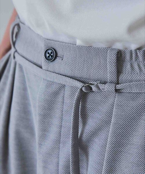 5351POUR LES HOMMES / 5351プール・オム パンツ | シャンブレー テーパードパンツ【予約】 | 詳細7