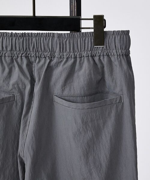 5351POUR LES HOMMES / 5351プール・オム ショート・ハーフ・半端丈パンツ | 【セットアップ対応】セルロース ナイロン 2タック ショートパンツ | 詳細4