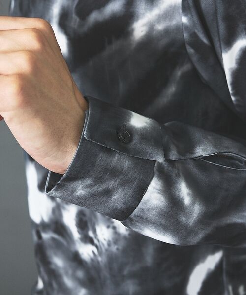 5351POUR LES HOMMES / 5351プール・オム シャツ・ブラウス | ダスティ レオパード プリント ストレッチ ロングスリーブ シャツ【予約】 | 詳細14