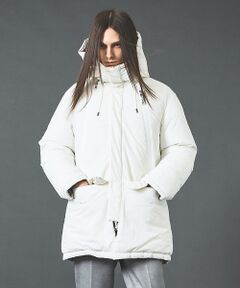 5351POUR LES HOMMES / 5351プール・オム ダウンジャケット・ベスト | リバーシブル セミロング パデッドフーディー【予約】