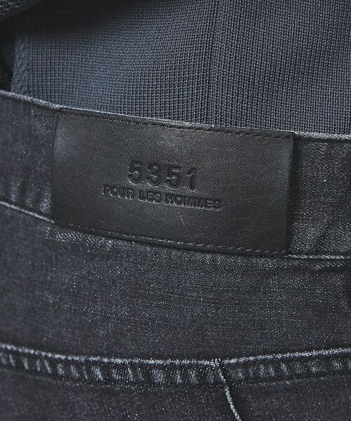 5351POUR LES HOMMES / 5351プール・オム デニムパンツ | ナイフチョップアップ テーパード スキニーデニム【予約】 | 詳細13