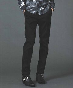 5351POUR LES HOMMES / 5351プール・オム スラックス・ドレスパンツ | 【セットアップ対応】タックテーパードデニムスラックス【予約】