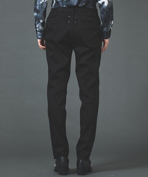 5351POUR LES HOMMES / 5351プール・オム スラックス・ドレスパンツ | 【セットアップ対応】タックテーパードデニムスラックス【予約】 | 詳細3