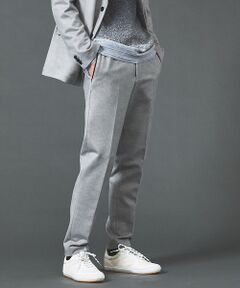 5351POUR LES HOMMES / 5351プール・オム スラックス・ドレスパンツ | スモーク千鳥 ダウンファブリック テーパードスラックス【予約】