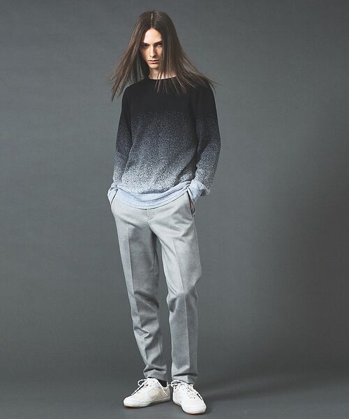 5351POUR LES HOMMES / 5351プール・オム スラックス・ドレスパンツ | スモーク千鳥 ダウンファブリック テーパードスラックス【予約】 | 詳細10