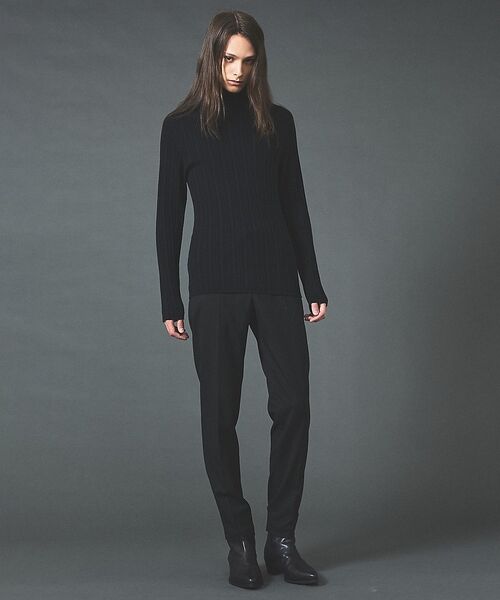 5351POUR LES HOMMES / 5351プール・オム スラックス・ドレスパンツ | 【セットアップ対応】ルレックス ストライプ テーパードスラックス【予約】 | 詳細6