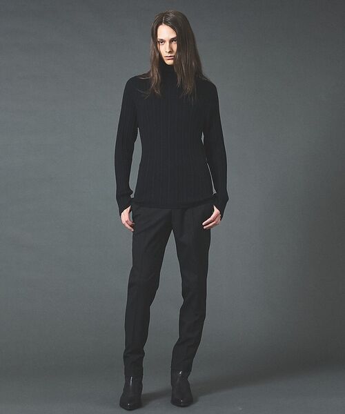 5351POUR LES HOMMES / 5351プール・オム スラックス・ドレスパンツ | 【セットアップ対応】ルレックス ストライプ テーパードスラックス【予約】 | 詳細17