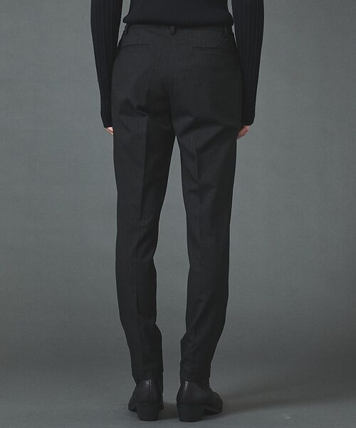 5351POUR LES HOMMES / 5351プール・オム スラックス・ドレスパンツ | 【セットアップ対応】ルレックス ストライプ テーパードスラックス【予約】 | 詳細9