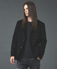 5351POUR LES HOMMES / 5351プール・オム テーラードジャケット | 【セットアップ対応】グレンチェック フロックプリント ジャケット【予約】