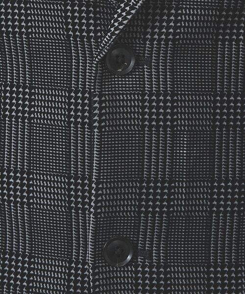 5351POUR LES HOMMES / 5351プール・オム テーラードジャケット | 【セットアップ対応】グレンチェック フロックプリント ジャケット【予約】 | 詳細10