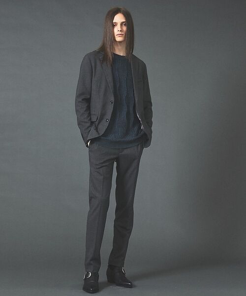 5351POUR LES HOMMES / 5351プール・オム テーラードジャケット | 【セットアップ対応】ルレックス ストライプ ノッチドラペル ジャケット【予約】 | 詳細18