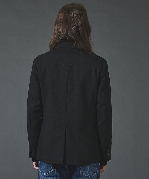 5351POUR LES HOMMES / 5351プール・オム テーラードジャケット | 【セットアップ対応】ルレックス ストライプ ノッチドラペル ジャケット【予約】 | 詳細4
