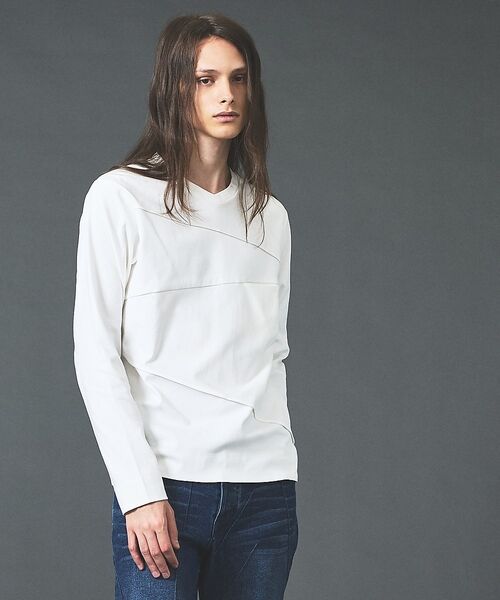 5351POUR LES HOMMES / 5351プール・オム Tシャツ | ダーツ 長袖 Tシャツ【予約】 | 詳細1