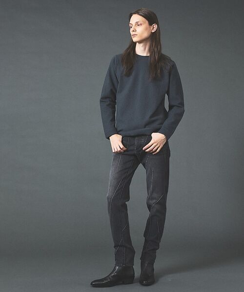 5351POUR LES HOMMES / 5351プール・オム Tシャツ | サーマルワッフル ロングスリーブ ニットT【予約】 | 詳細14