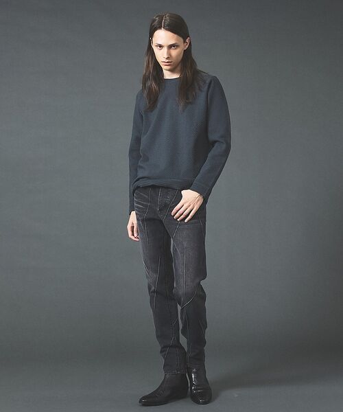 5351POUR LES HOMMES / 5351プール・オム Tシャツ | サーマルワッフル ロングスリーブ ニットT【予約】 | 詳細15