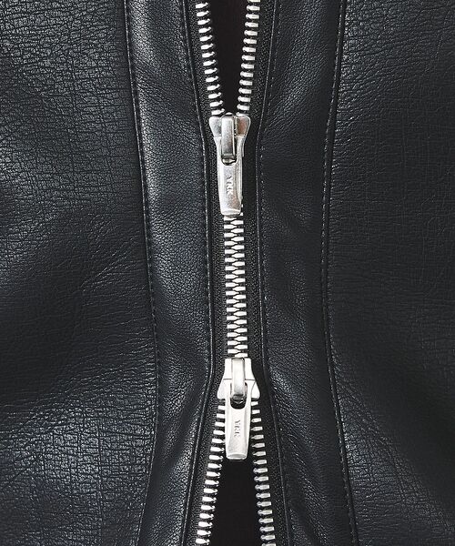 5351POUR LES HOMMES / 5351プール・オム パーカー | 【セットアップ対応】エンボス ストレッチ スウェード ムートン ジップフーディー | 詳細12